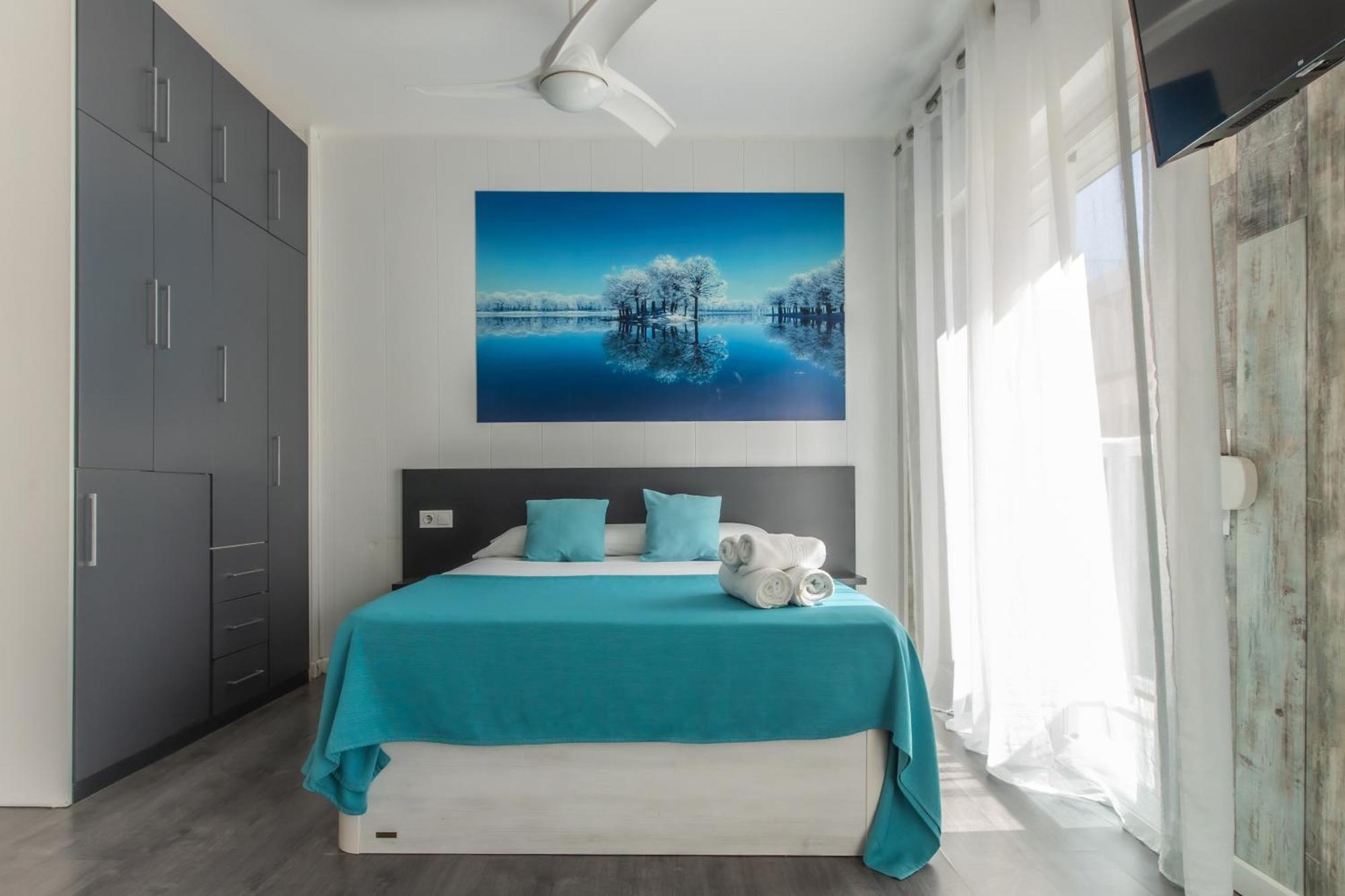 Sunsands Studio Con Balcones 2ºa Playa76 Carihuela Torremolinos Eksteriør bilde